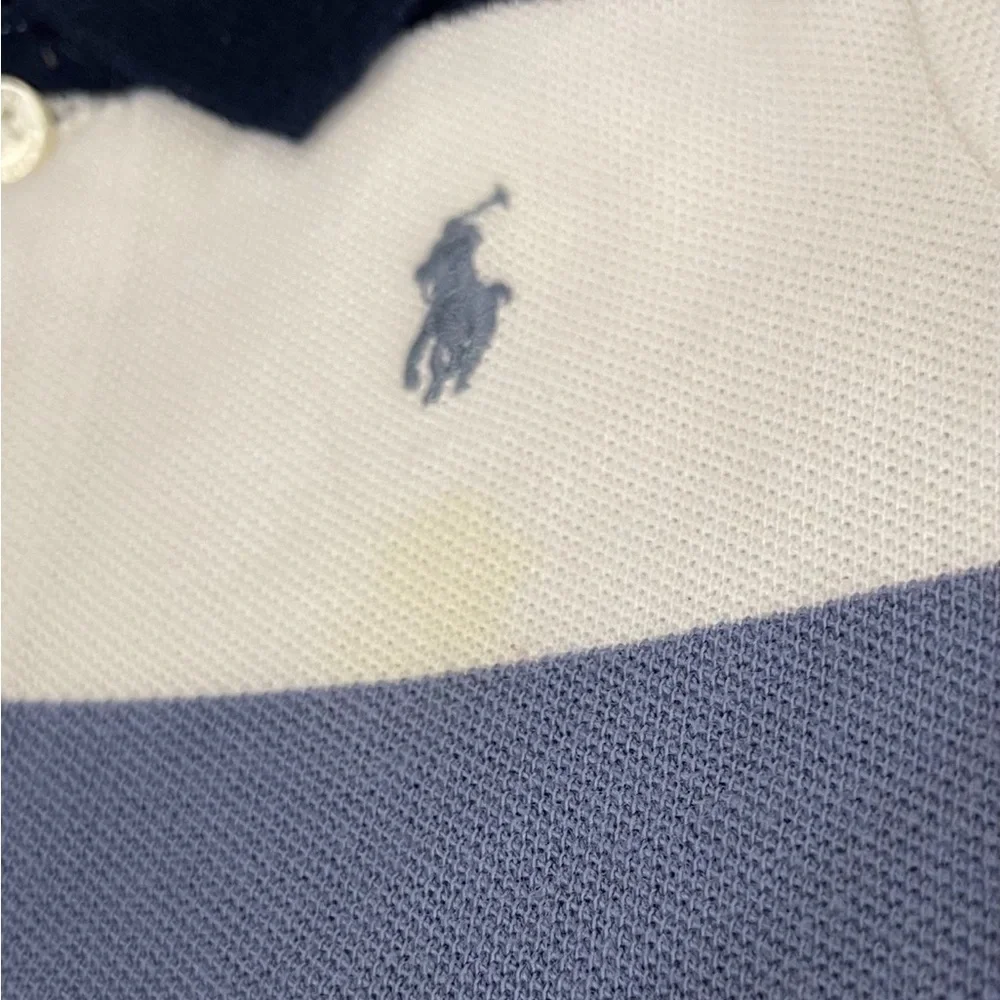 Ralph Lauren/Tommy Hilfiger infant rompers and polo shirt. RL romper 3 M/ 9M/12m